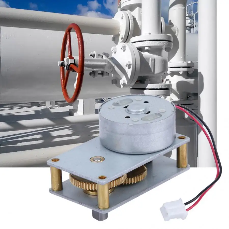 

3-12V DC 27RPM Reversible Metal Gear Box Motor Speed Reduction Motor Zone Valve Motor