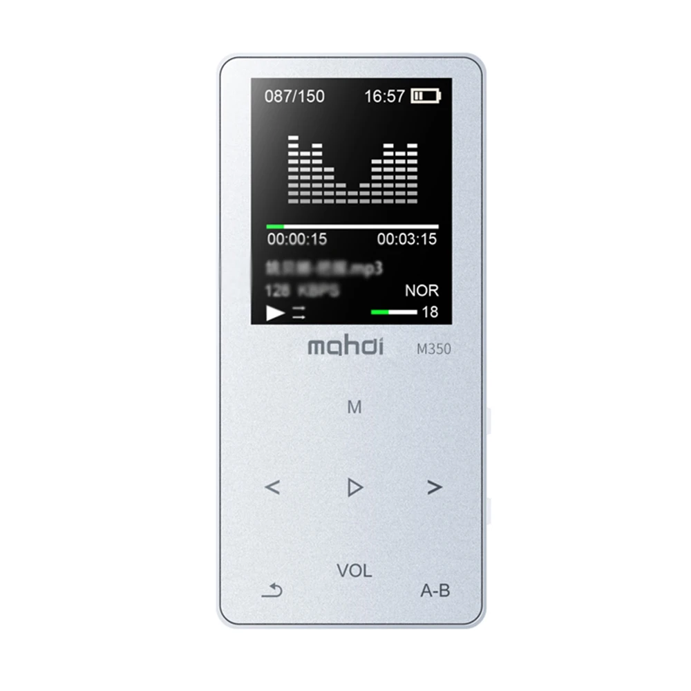 Mahdi M350 MP3-плеер металлический спортивный мини портативный аудио 4G/8G музыкальный плеер