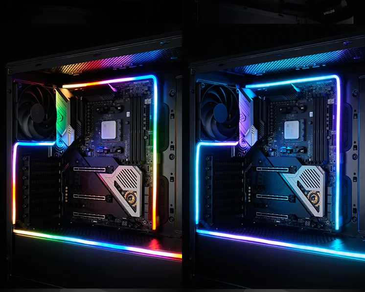 Phanteks rgb. Светодиодная лента msi rgb led strip. Phanteks rgb. Phanteks rgb neon. Phanteks enthoo evolv x glass galaxy silver.