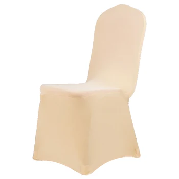 

6Pcs/Lot Wedding Chair Cover Spandex Elastic Chair Cover Dining Room Seat Slipcover Stretch Party Chair Cover Banquet Supplies