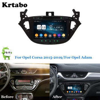 

Car radio Android multimedia player 4G RAM For Opel Corsa E For Vauxhall Corsa 2015-2019 Car touch screen GPS Support Carplay