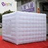 White Inflatable Photobooth Kiosk / 3x3x2.4M Inflatable Photo Booth Cabin Tents - BG-A0693-5 4