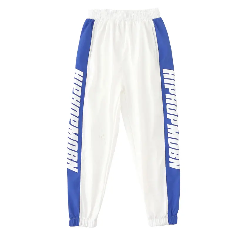 Blue Girls Boys Hip Hop Hoodies Dance Clothes for Kids Jazz Dancing Costumes SweaterShirt Ballroom Crop Tops Plaid Jogger Pants (15)