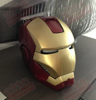 

Iron Man DIY Can Wear Helmet 1:1 Paper Model Need Handmade