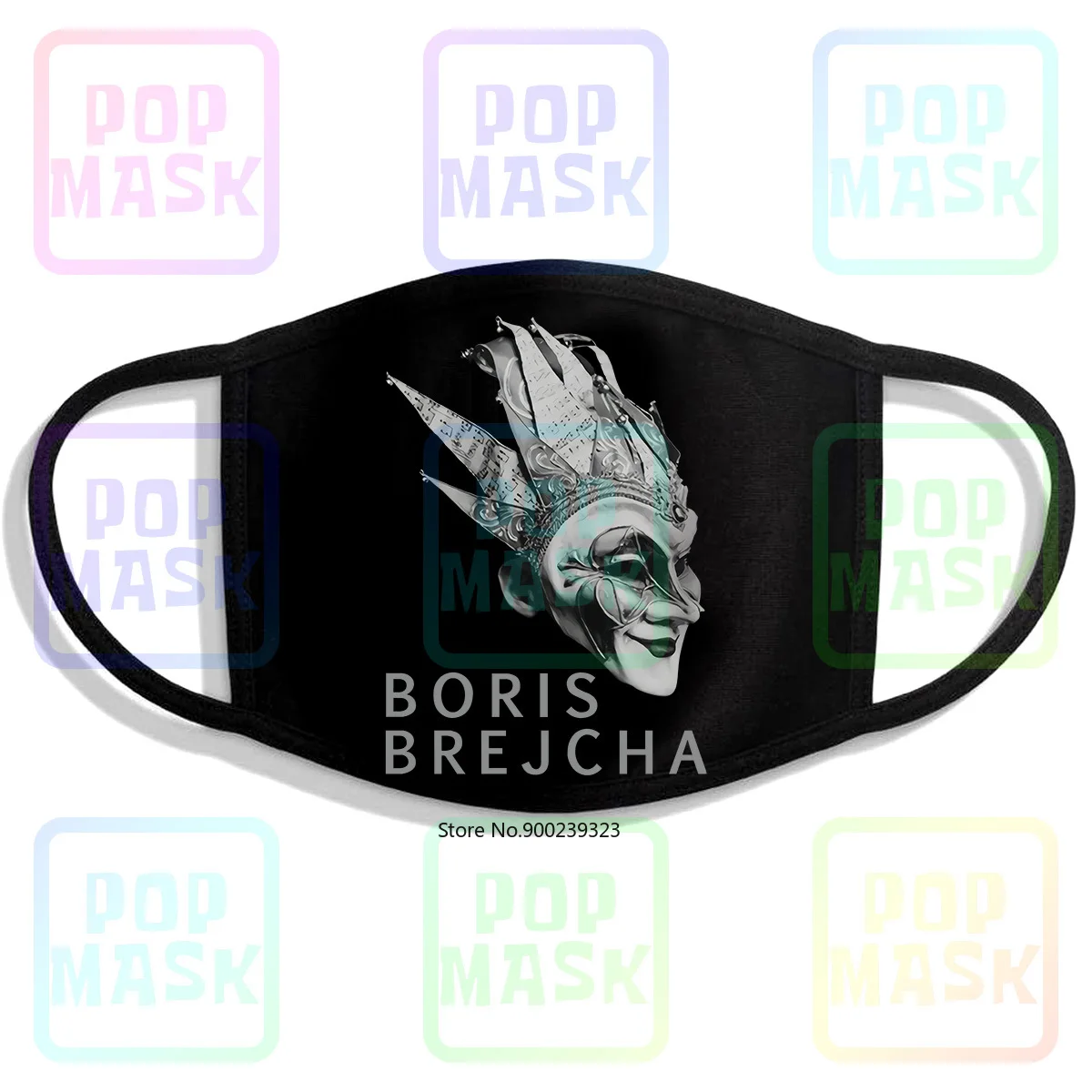 Boris Brejcha Mask Dj High-Tech Minimal Techno Music &amp Women A55 Reusable Cotton Anti Pollution Face Mouth | Аксессуары для