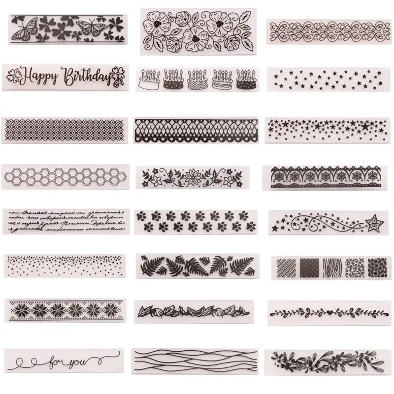 

Birthday Cake Embossing Folder Stencil Template DIY Scrapbook Album Card Making for scrapbooking, photo album, paper card decor