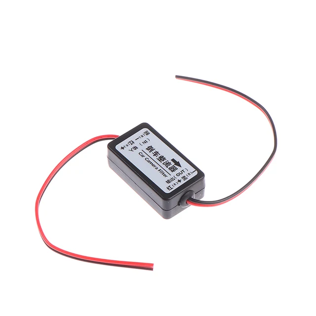 12V DC Power Relay Capacitor Filter Rectifiers for Car Rear View Back Up Camera 6