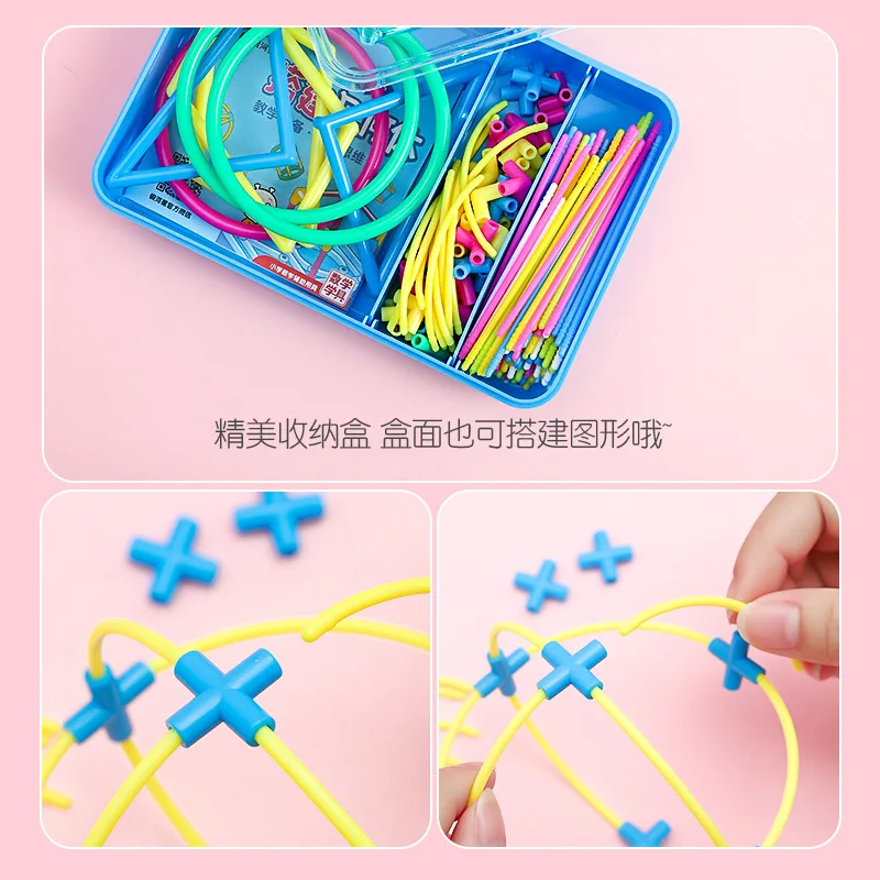 

Children First Grade Mathematics Arithmetic Geometry Stereo Graphics Abacus Toy Teaching Aids Mathematics Educational Toy