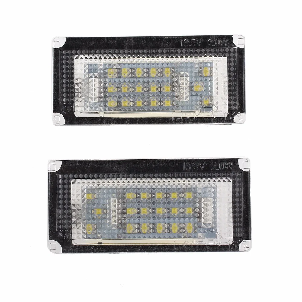

2PCS For MINI R50 R52 R53 LED License Plate Lights car light assembly signal lamp Luces for Cooper S Cabrio auto Error Free new