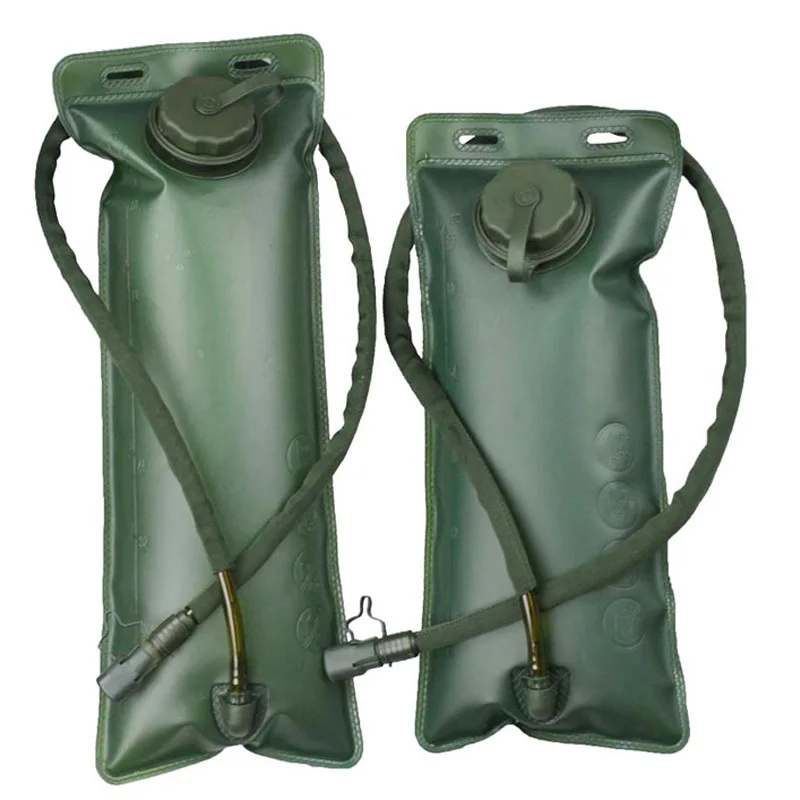 1pc 2.5/3L Water Bags Solid Outdoor Camping Hiking Nice Soft Flask Sports Cycling Running Drinking Bags Hydration Bottle New