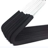 Promotion! Open End Trouser Hangers Slack Pant Hanger with Non-Slip Foam Coated Black 5-Pack 4