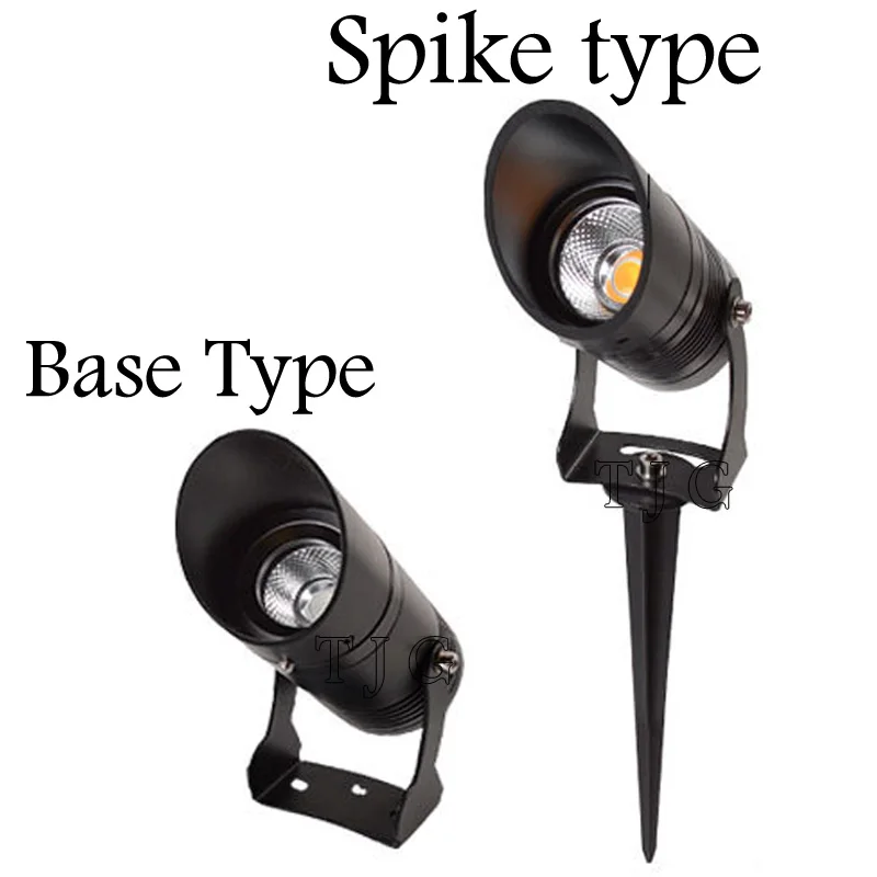 LED Garden Lighting 7W 10W Outdoor Spike Lawn Lamp Waterproof Lamp Garden Path Spotlights AC110V 220V DC12V garden light