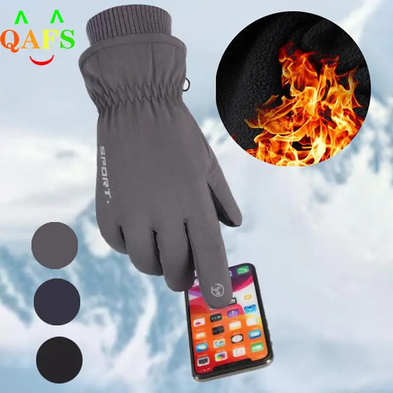 Autumn Winter Men Women Gloves Waterproof Windproof Gloves Snow Ski Gloves