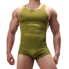 Homme sous-vêtements justaucorps sport Fitness body Shorts Vetement Sexy Homme sous-vêtements lutte Singlet slip combinaisons maillots de bain ► Photo 3/6