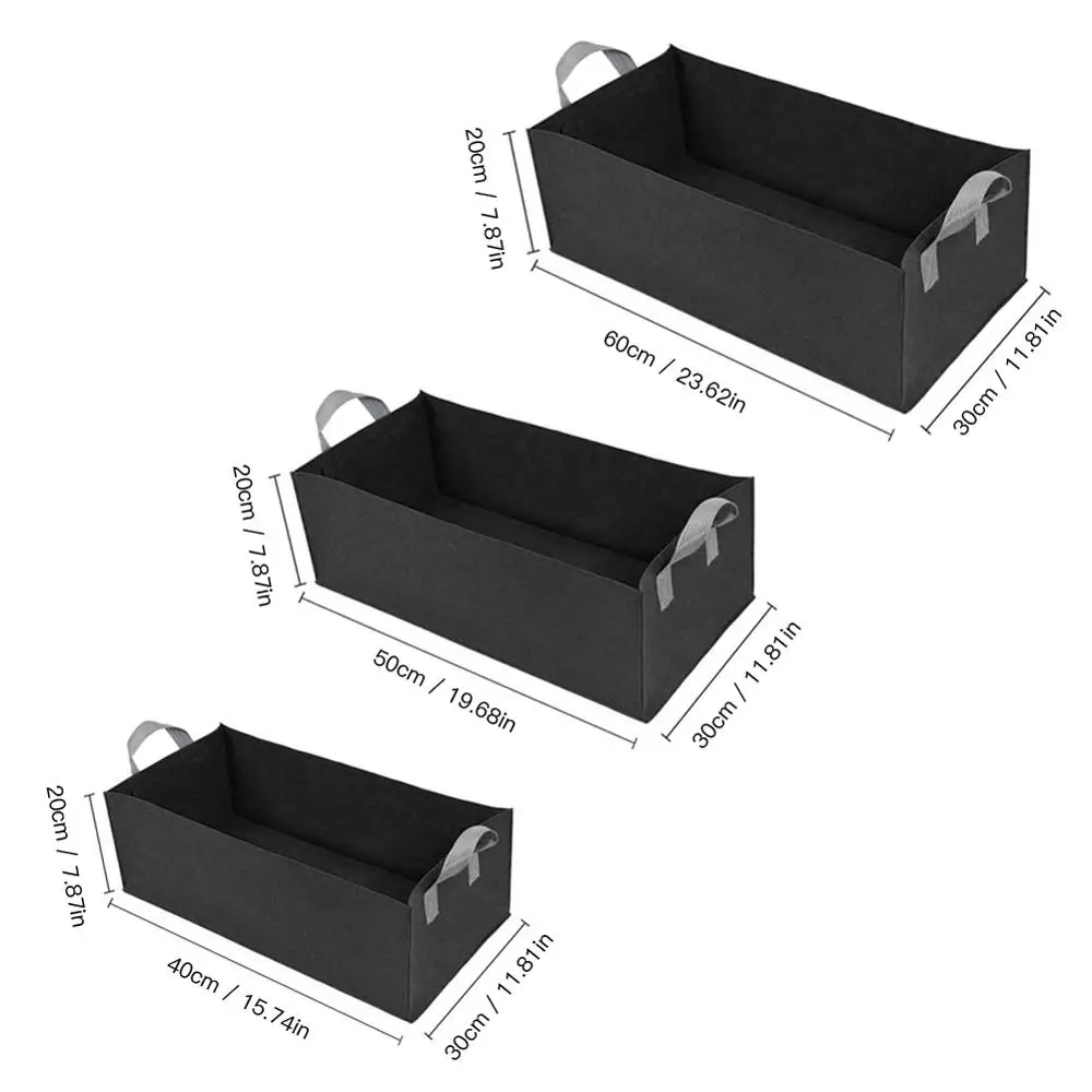 1pcs Fabric Raised Garden Bed Square Garden Flower Grow Bag Vegetable Planting Bag Planter Pot with Handles for Plants Flower 1pcs Fabric Raised Garden Bed Square Garden Flower Grow Bag Vegetable Planting Bag Planter Pot with Handles for Plants Flower
