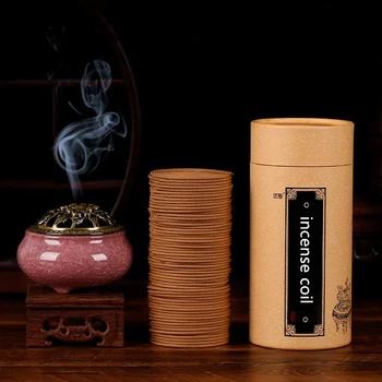 

Natural Sandalwood ligaloes incense coil and incense burner wormwood Mosquito repellent coil incense censer