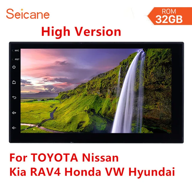 $US $75.01 Seicane Android 8.1 2Din Universal Car Radio 1GB RAM+32GB ROM GPS Multimedia Player For TOYOTA Niss