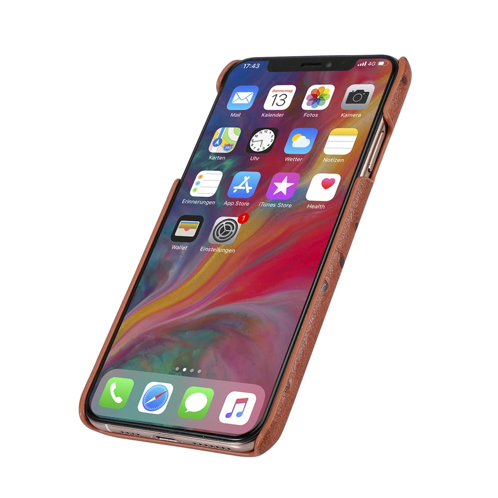 Защитный чехол для телефона с узором страуса для iphone XI Max XIR 7P 8P для huawei P30 P30Pro, мягкий износостойкий чехол для телефона