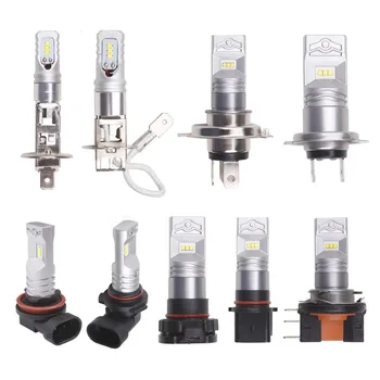 

H1 H8 LED Bulb H7 9005 H3 H4 H16 P13W H15 Led Car Fog Light 1200LM White 12V 24V Car Lamp Bulbs Hot