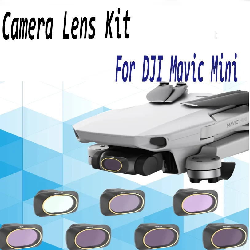 Camera Filter UV CPL C-PL Polar ND4/ND8/ND16/ND32 Neutral Density Filters Lens Protector For DJI Mavic Mini Accessories | Электроника