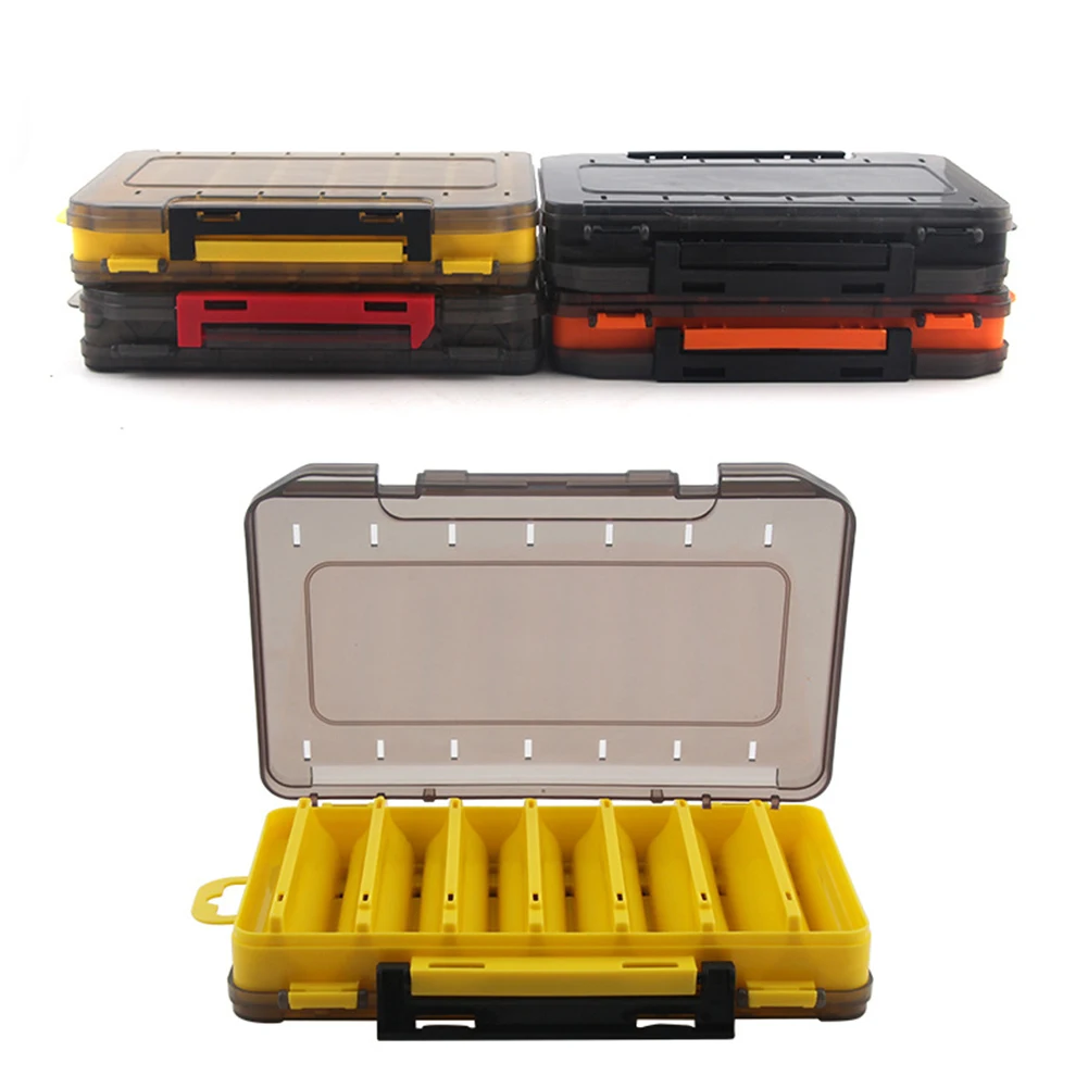 Fishing lure Box Lures Hook Double sided Storage Waterproof Fishing Tackle Box 