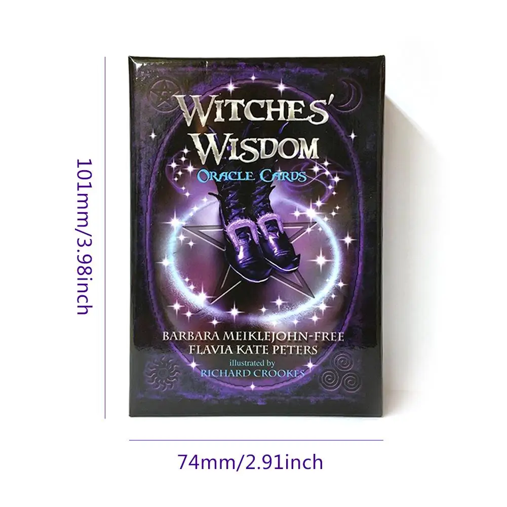 48 шт. для ведьм, мудрости, Oracle, карт Таро, потрясающая колода, настольные игры для семьи, вечерние, игральные карты, развлекательная игра