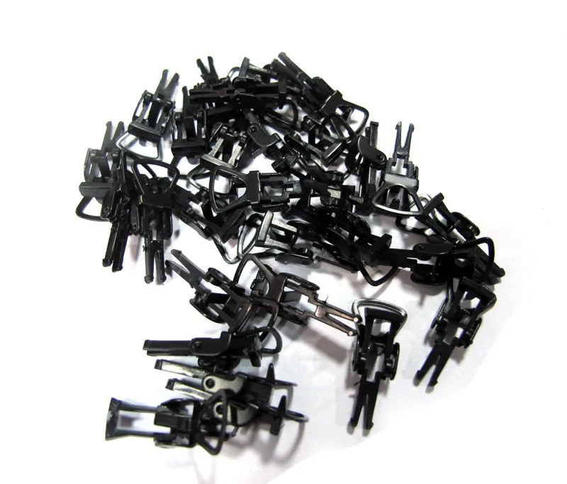 40pcs 1: 87 HO соотношение поезд модель частей Универсальный муфта большой поезд крюк песок стол сцена материал 10 шт./пакет - Цвет: 40pcs