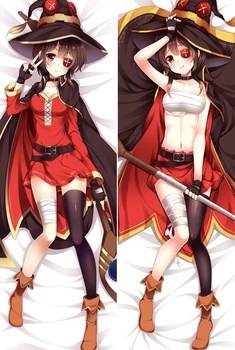 

Anime God's Blessing on This Wonderful World Pillow Covers Dakimakura Case 3D Double-sided Bedding Hugging Body Pillowcase 05