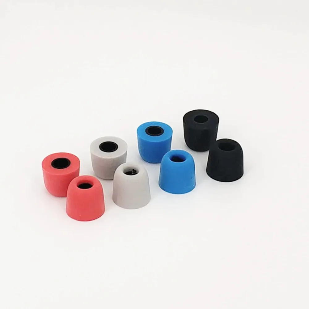 

4Pairs (8pcs) Memory Foam Sets Noise Isolating 5mm Ear Tips For In Ear Earphone Earbud for ZSN ZST IE80 T2 T3 V30 V80 ZS10 AS16