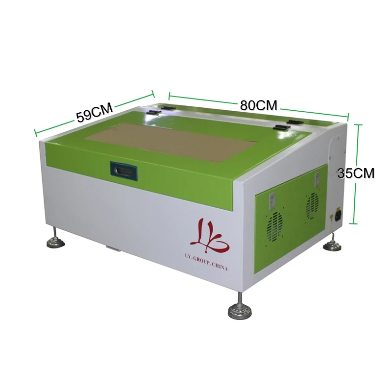 3050 40 Вт CO2 лазерный гравер гравировальный станок для резки с ЖК-панелью управления USB 5030 для дерева акрили