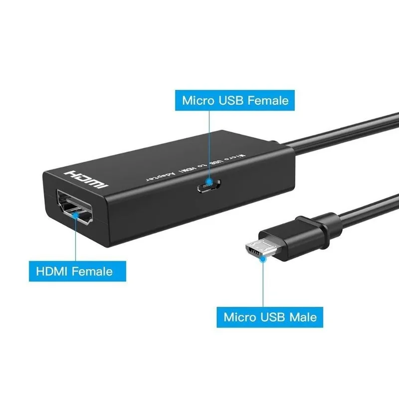 Для type C и Micro USB к HDMI 1080P HD аудио-видео кабель для HDTV конвертеры адаптеры для samsung huawei Android Phone Tablet
