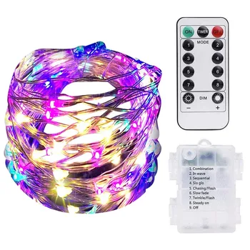

10 meters 100led light is the best boutique family holiday decoration essential copper wire garden courtyard decoration solar F4