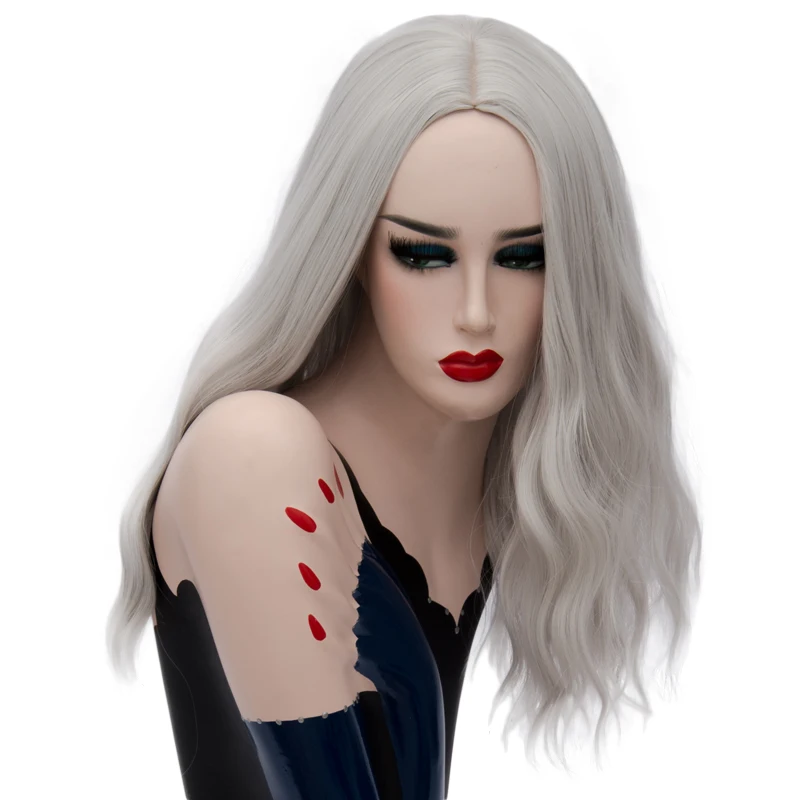 MSI Wigs длинные волнистые оранжевые парики Косплей блонд синтетический парик для белых женщин высокая температура волокна волос