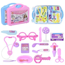 Детский игровой домик маленький доктор модель рука медицинский доктор набор коробка для хранения игрушка набор из четырнадцать предметов
