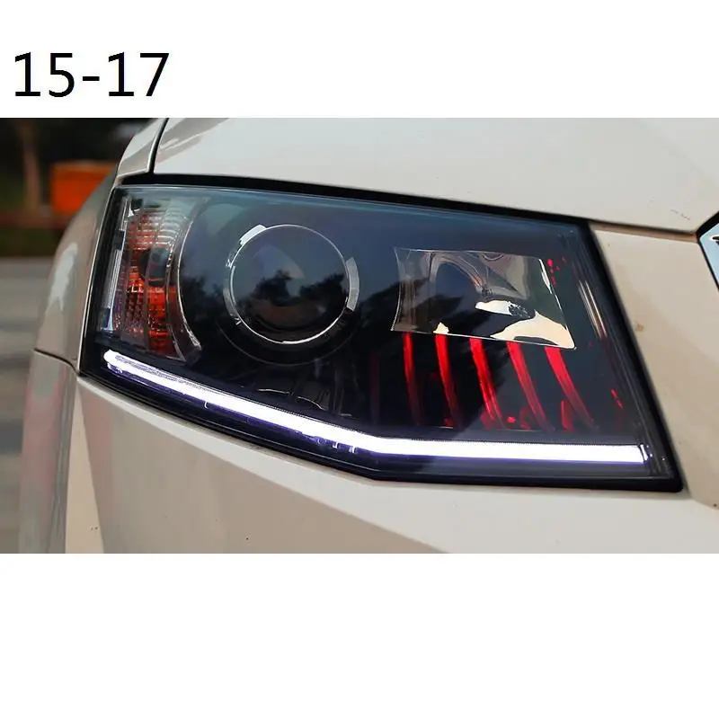Para аксессуар в сборе Cob Автомобильные Drl светодиодные Автомобильные дневные ходовые огни Автомобильные осветительные фары 17 18 для Skoda Octavia