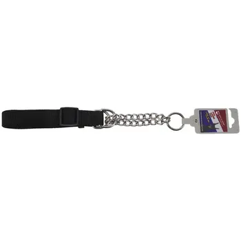 

Gear Martingale Adjustable Choke-Style Dog Collar Black