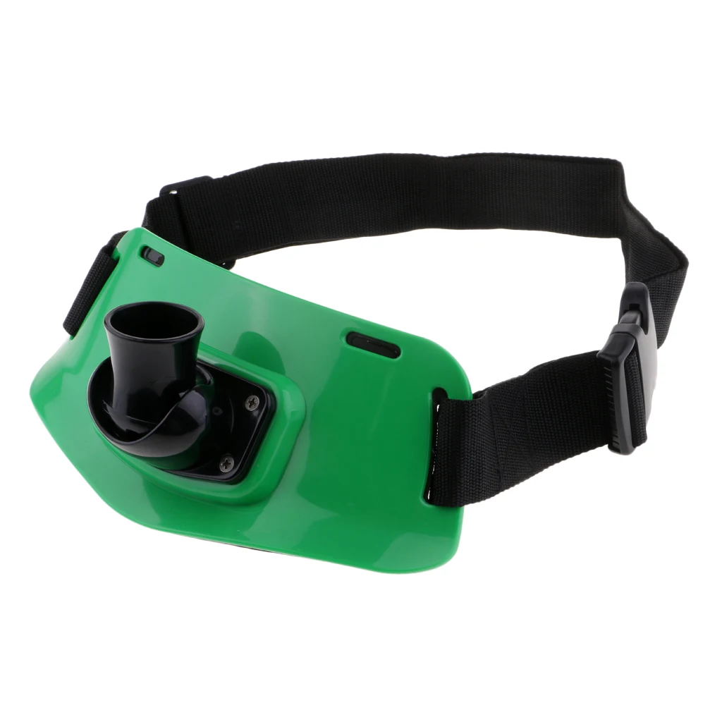 Padded Fishing Fighting Belt, 360° Adjustable Waist Rod Holder Belt, Boat Fishing Equipment