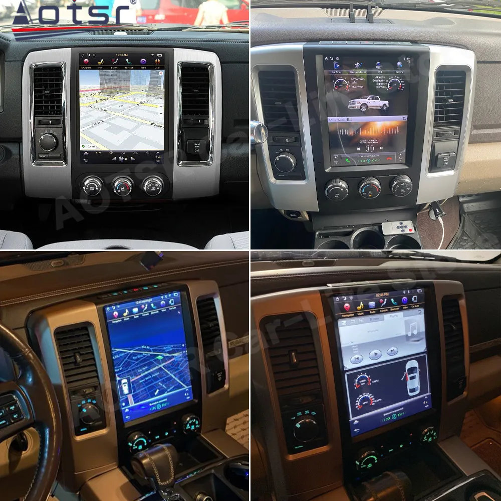 

Автомобильная стереосистема 12,1 дюймов с экраном Тесла, Android 9, проигрыватель для Dodge RAM 1500 2500 3500 2008 2009 2010 2011 2012-2018 2019, головное устройство с GPS