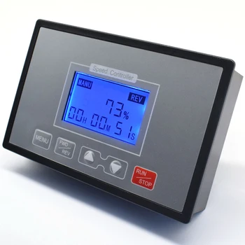 

LCD Smart Digital Display 0~100% adjustable 60A PWM DC Motor Speed Controller Timing Reversible Remote control 12V 24V 36V 48V