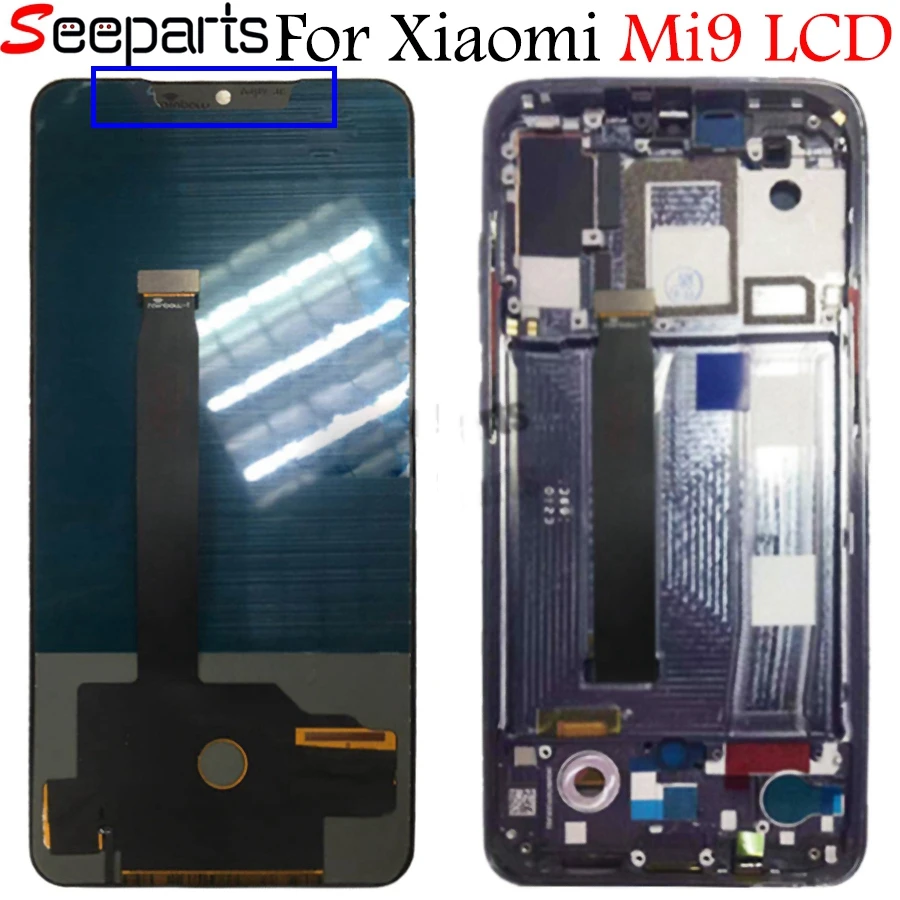

TFT For Xiaomi Mi 9 LCD Mi9 Display Xiaomi Mi9 LCD Display Touch Screen Digitizer Assembly +free tools
