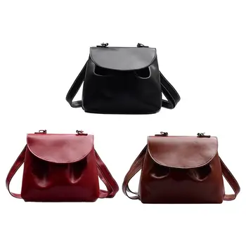 

Hot Sale Handbags Skillful Manufacture Fashion Leather Crossbody Handbag Women Solid Color Retro Shoulder Messenger Bag