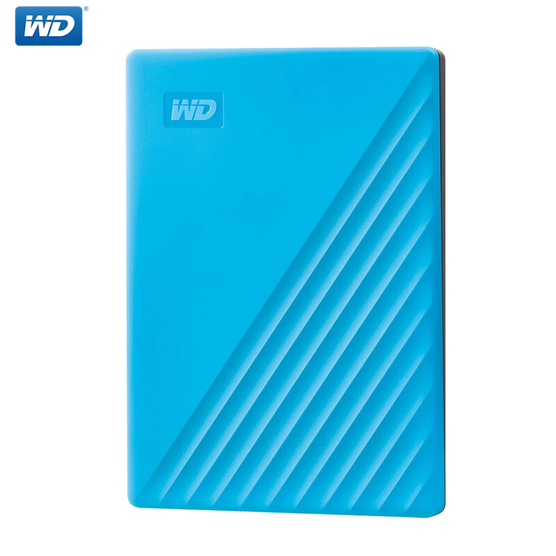 Western Digital, WD My Passport hdd 2,5, USB3.0, SATA, портативные устройства для хранения памяти, внешний жесткий диск, 1 ТБ, 2 ТБ, 4 ТБ, 5 ТБ