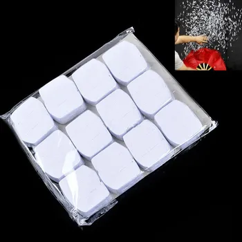 

12PCS/Lot Magic Tricks White Snow Paper Magician Stage Supplies Small Snowflakes Paper Snow Storm Paper Props Toys 3.4cm*2.4cm