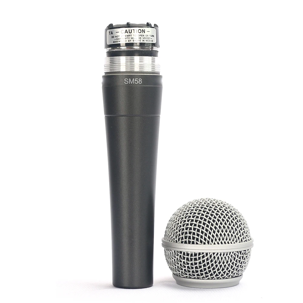 New Package SM58S Vocal Dynamic SM58-LC SM 58 Cardioid Vocal Dynamic microphone shure Mic for Karaoke Live Vocals Stage Studio