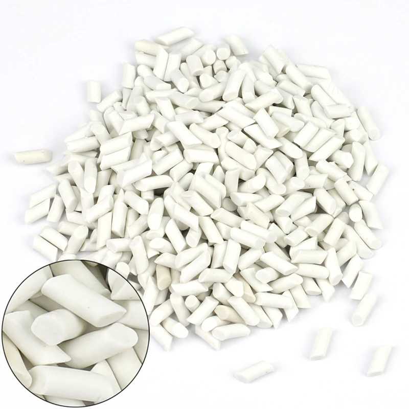 1LB Rotary Tumbler Media Ceramic Powder Substrate Fillers For Rock