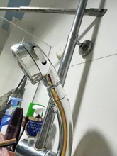 Shower-Head Stop-Button Rotating Water-Pressure Adjustable Degrees 360 with 3-Mode