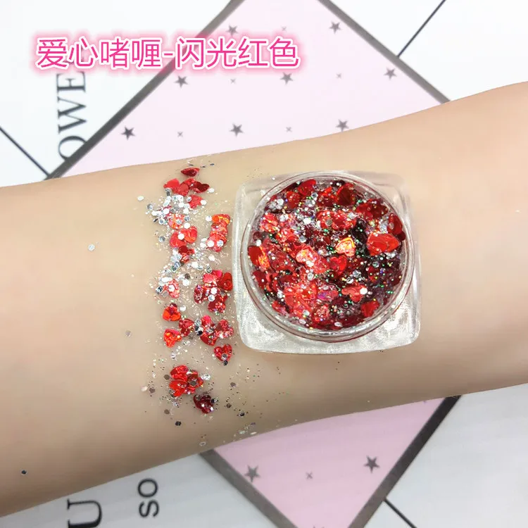 Блестящая блестящая жидкая краска для лица Maquiagem Eye Pigmento Para Os Olhos Mermaid Cream хайлайтер Осветляющий макияж блеск для глаз