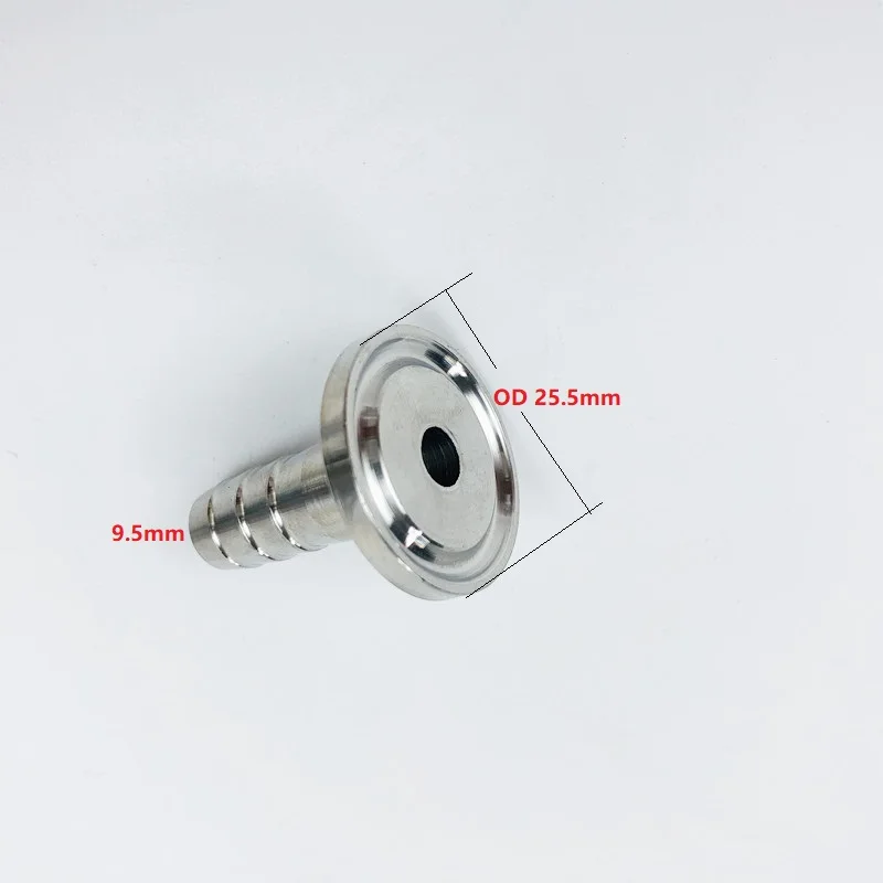 Adaptador Tri-braçadeira Redutor Tri-braçadeira 19 mm Od25 4*3 mm Conector de Mangueira. Material de Aço Inoxidável 304