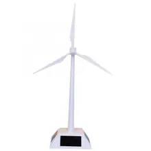 Moulin à vent en plastique modèle Kit de construction jouet enfants bricolage solaire alimenté Pinwheel jouet pour enfants garçons cadeau jouet éducatif précoce