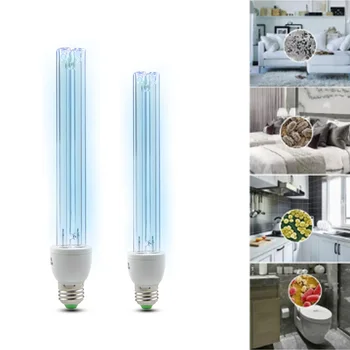

15W 20W Ultraviolet Lamp E27 UV Quartz Bactericidal Lamp UVC LED Bulb Light CFL Ozone Mite Killer For Home Bathroom Hospital